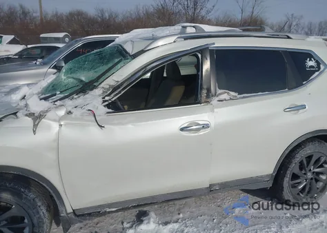 2016 Nissan Rogue Sl z USA, uszkodzony, nr VIN 5N1AT2MT0GC917472